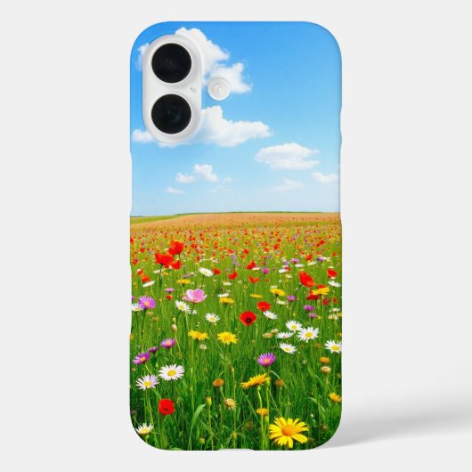 Wildblume Meadow Case-Mate iPhone Hülle (Rückseite)