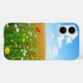 Wildblume Meadow Case-Mate iPhone Hülle (Rückseite (Horizontal))