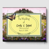 Wildblume Meadow Cotagecore Gästebuch (Rückseite)