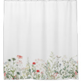 Wildblume Meadow Duschvorhang (Vorderseite)