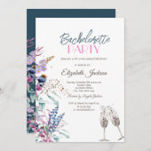 Wildblume Meadow Einladung (Vorne/Hinten)