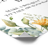 Wildblume | Meadow Floral | Bar der Blume Poster (Ecke)