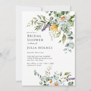 Wildblume Meadow Floral BRAUTPARTY I Einladung