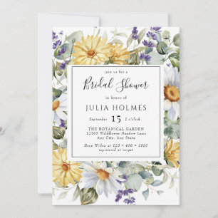 Wildblume Meadow Floral BRAUTPARTY I Einladung