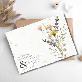 Wildblume Meadow Garden Wedding Save The Date