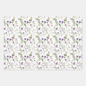 Wildblume Meadow Geschenkpapier Set (Vorderseite 2)