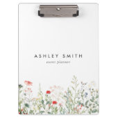 Wildblume Meadow Klemmbrett (Vorderseite)