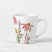 Wildblume Meadow Latte Tasse (Rechts)