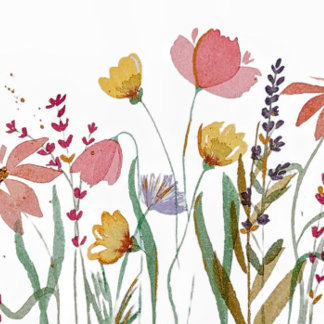 Wildblume Meadow Latte Tasse