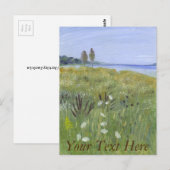Wildblume Meadow Postkarte (Vorne/Hinten)