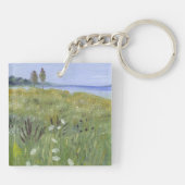 Wildblume Meadow Schlüsselanhänger (Rückseite)