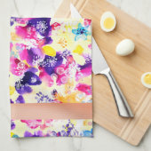 Wildblume Meadow Shabby Blume Geschirrtuch (Viertel Falte)