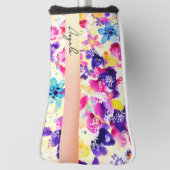 Wildblume Meadow Shabby Blume Golf Headcover (Rotieren 90)