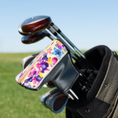 Wildblume Meadow Shabby Blume Golf Headcover (In Situ)