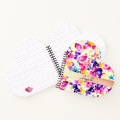 Wildblume Meadow Shabby Blume Notizblock (Innenseite)