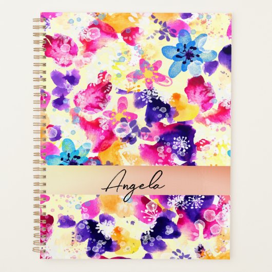 Wildblume Meadow Shabby Blume Planer (Vorderseite)