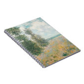 Wildblume Meadow Summer Impressionist Notebook Notizblock (Rechte Seite)