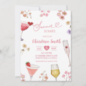 Wildblume Meadow Summer Soirée Einladung (Vorderseite)