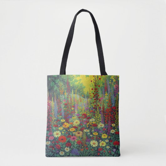 Wildblume Meadow Tote Bag Tasche (Vorderseite)
