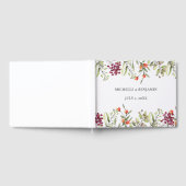 Wildblume Meadow Wedding Gästebuch (Voll)