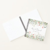Wildblume Meadow Wedding Gästebuch Notizblock (Innenseite)