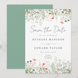 Wildblume Meadow Wedding Save The Date