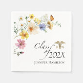 Wildblume Medizinische Krankenpflege | Klasse des  Serviette (Vorderseite)