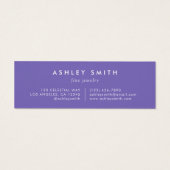 Wildblume-Mehrfach-Speicherkarte (Rückseite)