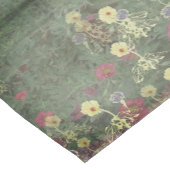 Wildblume Menagerie Monogram Kurzer Tischläufer (Ecke)