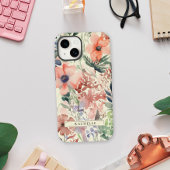 Wildblume mit Blumenwasser Personalisiert Case-Mate iPhone Hülle