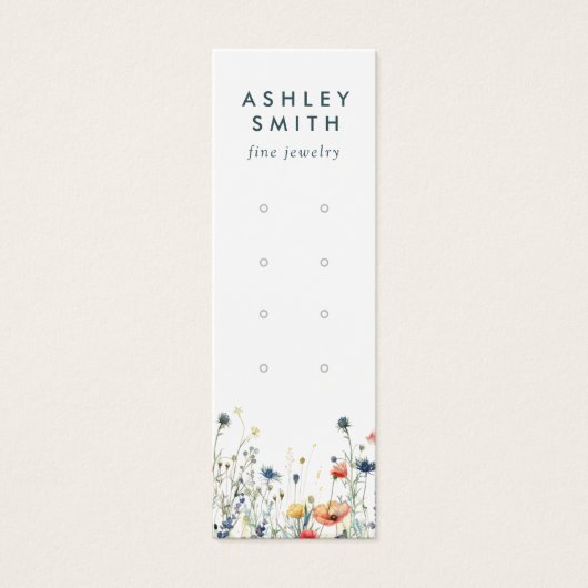 Wildblume mit mehrfacher Earring-Grafikkarte (Vorderseite)