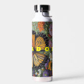 Wildblume mit Schmetterlingsgarten Wasserflasche Trinkflasche (Links)