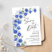 Wildblume Moderne Rustikale Hochzeit Save The Date