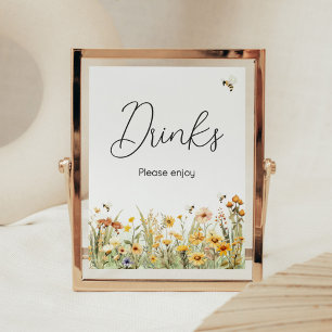 Wildblume Mommy to Bee Baby Duschgetränke Poster