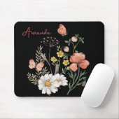 Wildblume Mousepad (Mit Mouse)