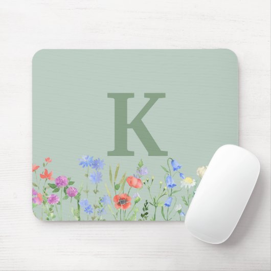 Wildblume Mousepad (Mit Mouse)
