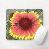 Wildblume Mousepad (Mit Mouse)