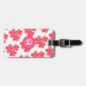 Wildblume multicolor Botanisch Gepäckanhänger (Vorderseite horizontal)