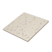 Wildblume-Muster mit Daisis Fliese (Seite)