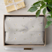 Wildblume-Muster mit Daisis Seidenpapier (Geschenk)