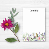 Wildblume Nachhinweise Post-it Klebezettel