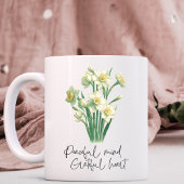 Wildblume Narcissus Kaffee Tasse