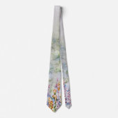 Wildblume Neck Tie Krawatte (Vorderseite)