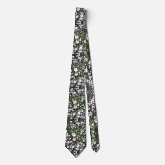Wildblume Neck Tie Krawatte (Vorderseite)