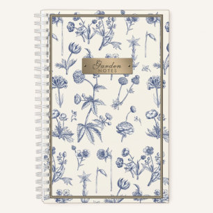 Wildblume Notebook Little Bee Beekeeper Gardeners Notizblock