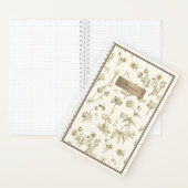 Wildblume Notebook Little Bee Beekeeper Gardeners Notizblock (Innen)