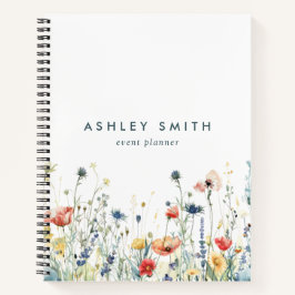 Wildblume-Notebook Notizblock