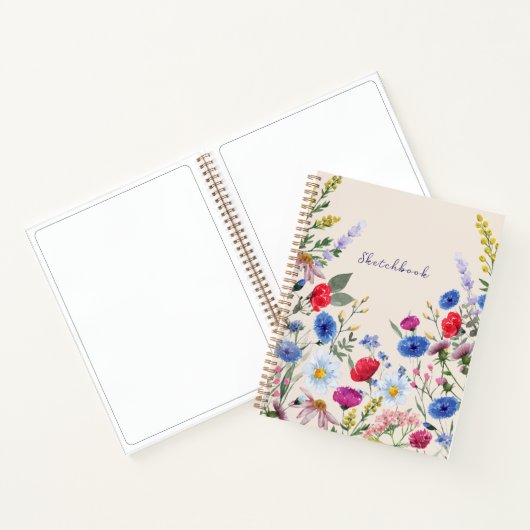 Wildblume Notizblock (Innenseite)