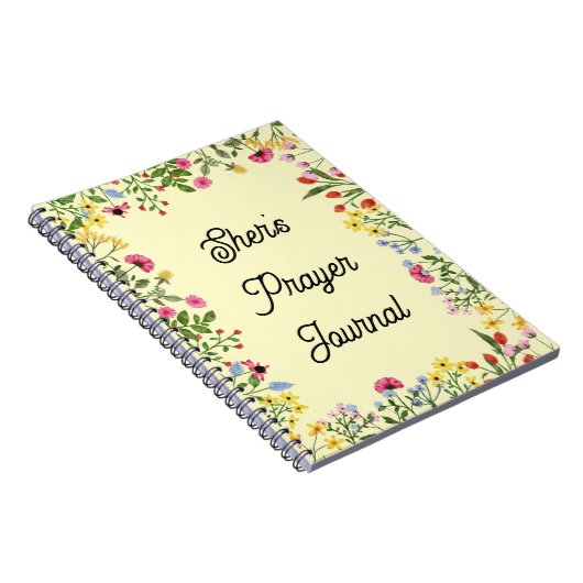 Wildblume Notizblock (Rechte Seite)