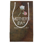 Wildblume Oak Wood Mother Day Kleine Geschenktüte (Vorderseite)